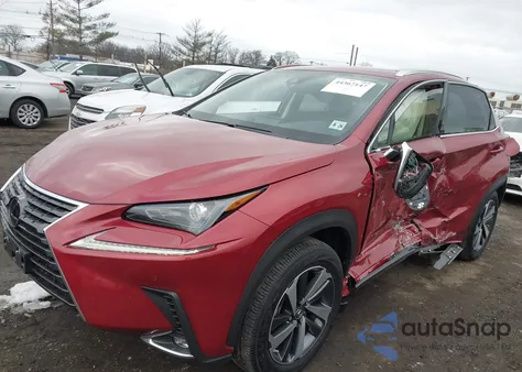 2021 Lexus Nx 300 из США, поврежденный, VIN JTJGARDZ2M5028462